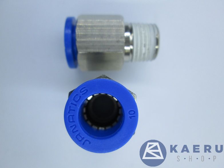 Male Connector Tubing Outer Diameter 10mm x1/4