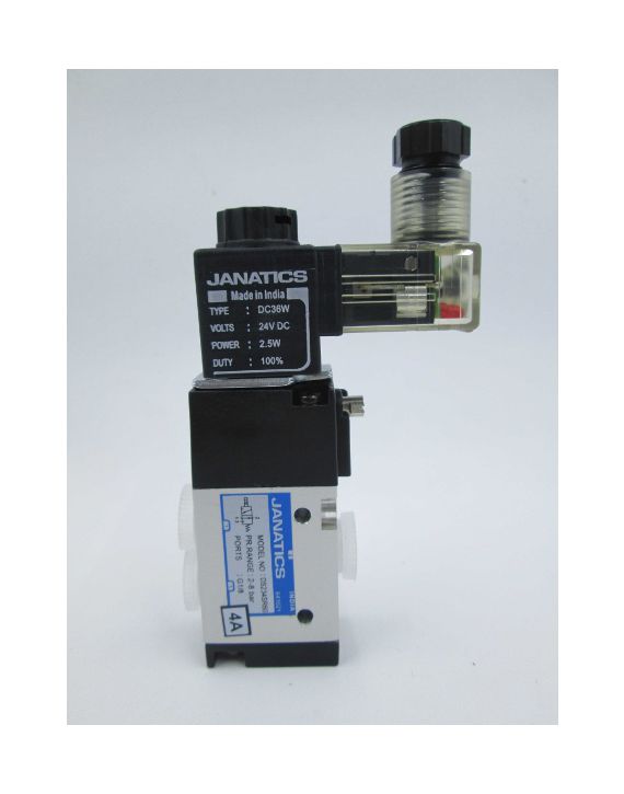 1/8 -3/2 NO,24V DC (S) Sol. sp. return valve with LED socket