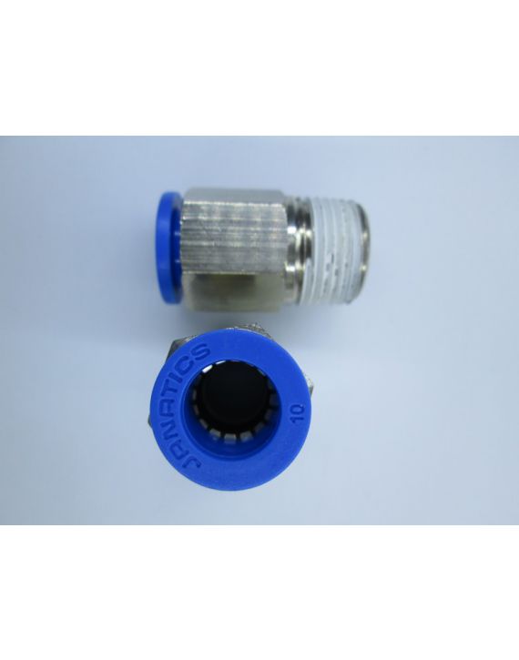 Jual Connector Pneumatic Tipe Male Diameter 10mm x 3/8